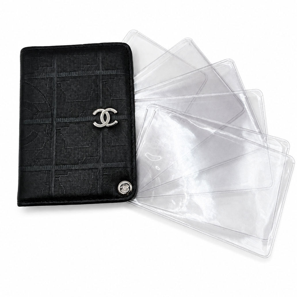 CHANEL - Porte carte ID transparent travel line