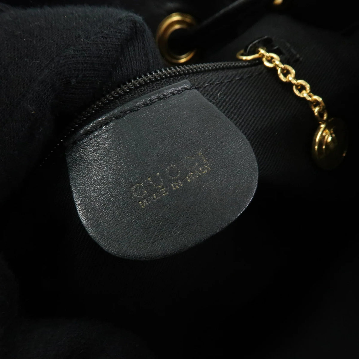 Gucci - Sac à dos en cuir bamboo web