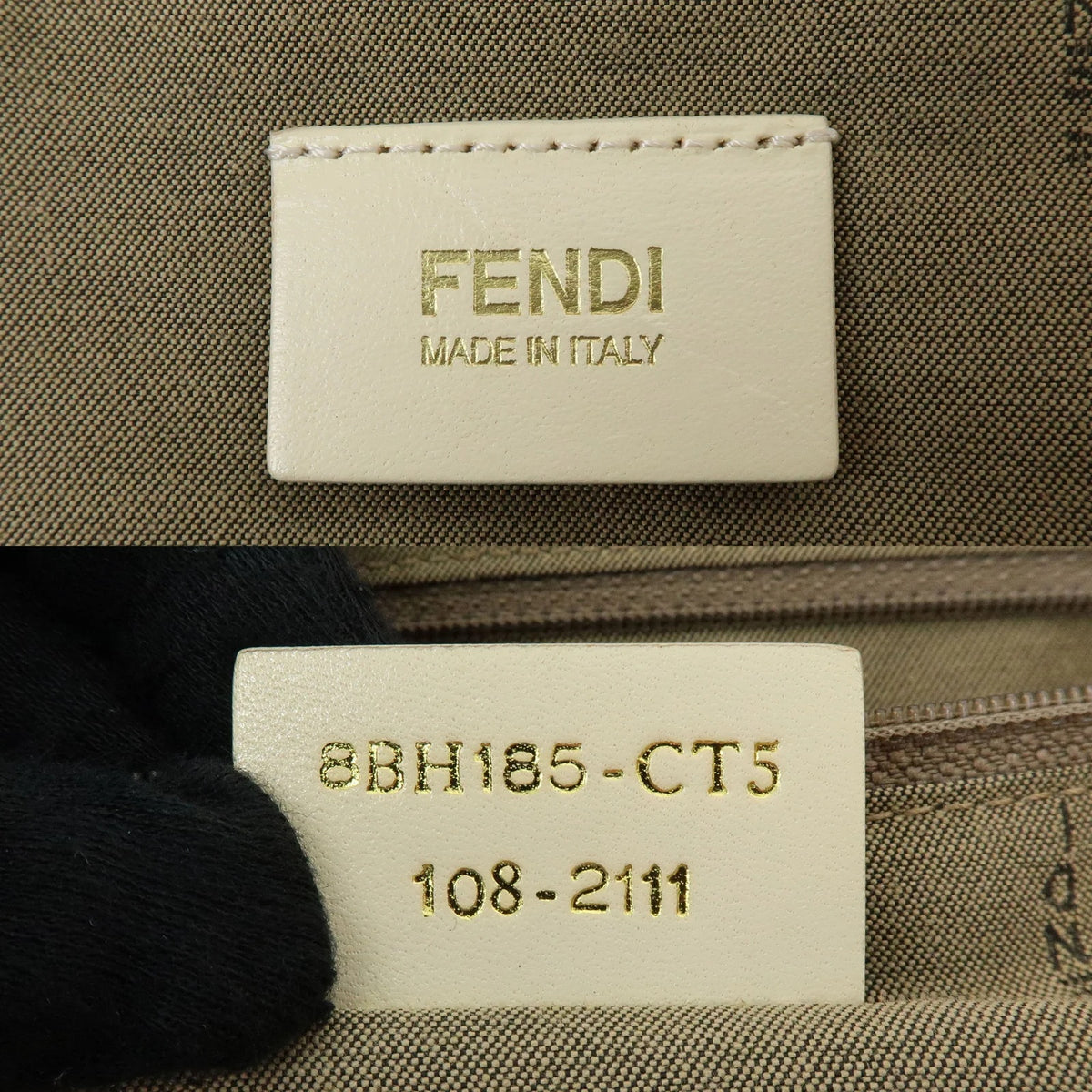 Fendi - Roll Tote Zucchino imprimé floral