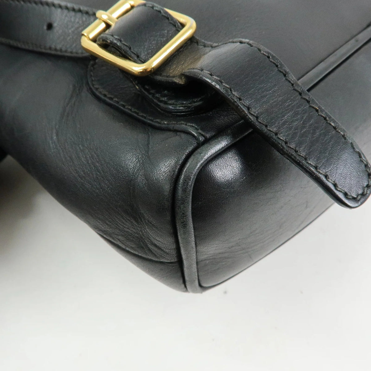 Gucci - Sac à dos en cuir bamboo web