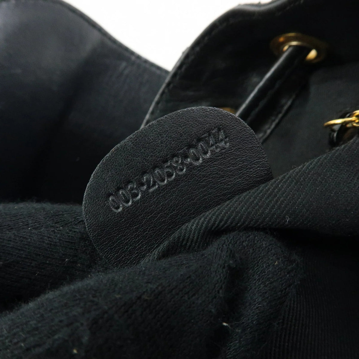Gucci - Sac à dos en cuir bamboo web