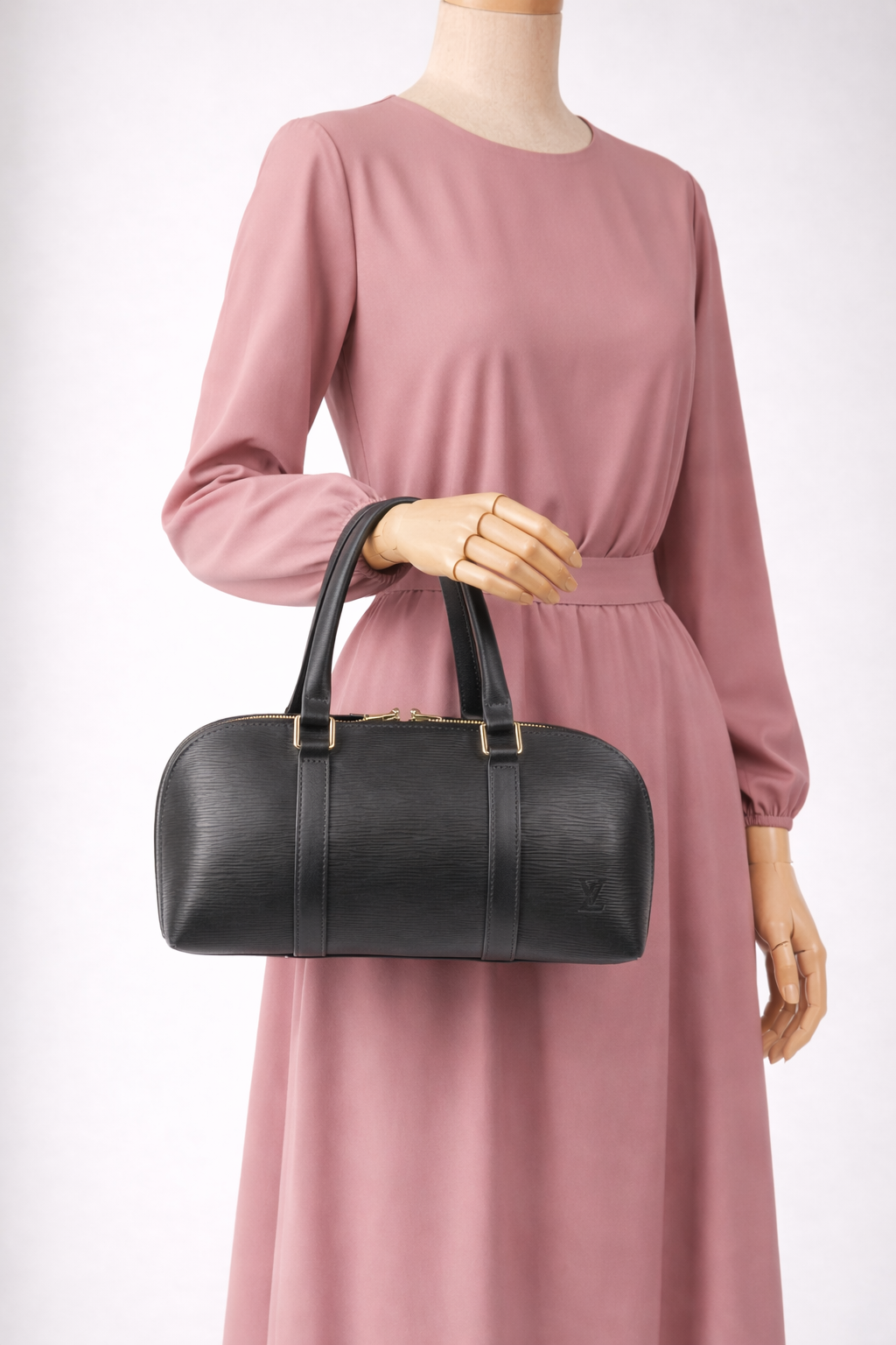 Louis Vuitton - Soufflot - Cuir épi Noir