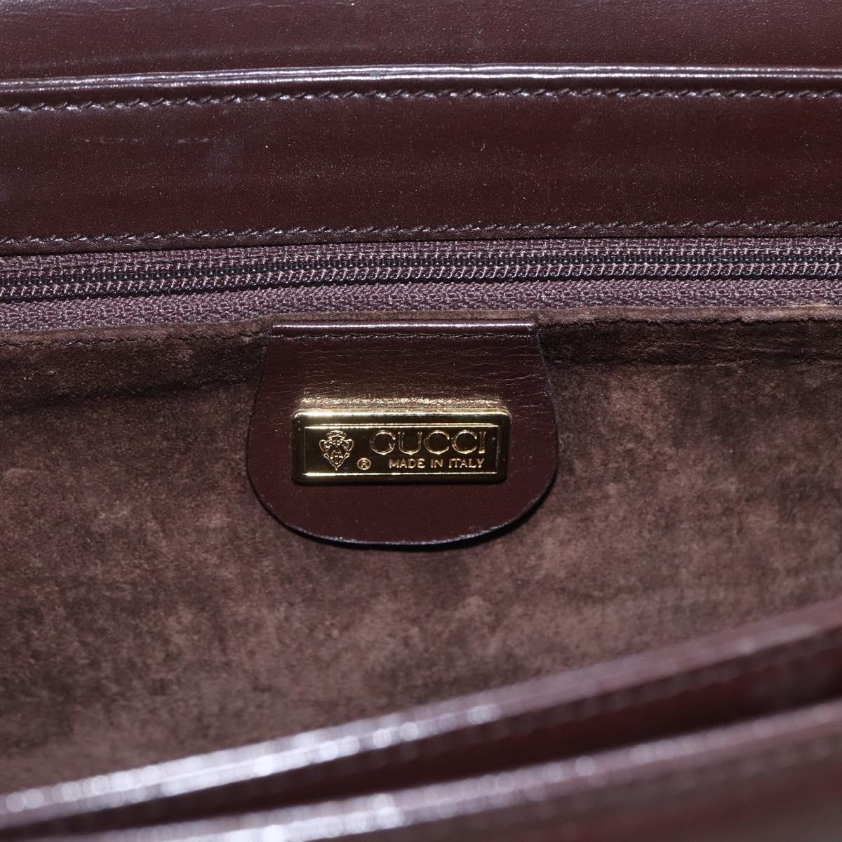 Gucci - Sac vintage en cuir et croco