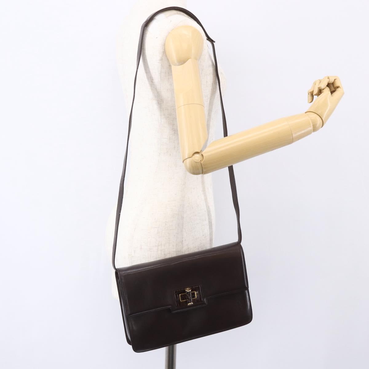 Gucci - Sac vintage en cuir et croco