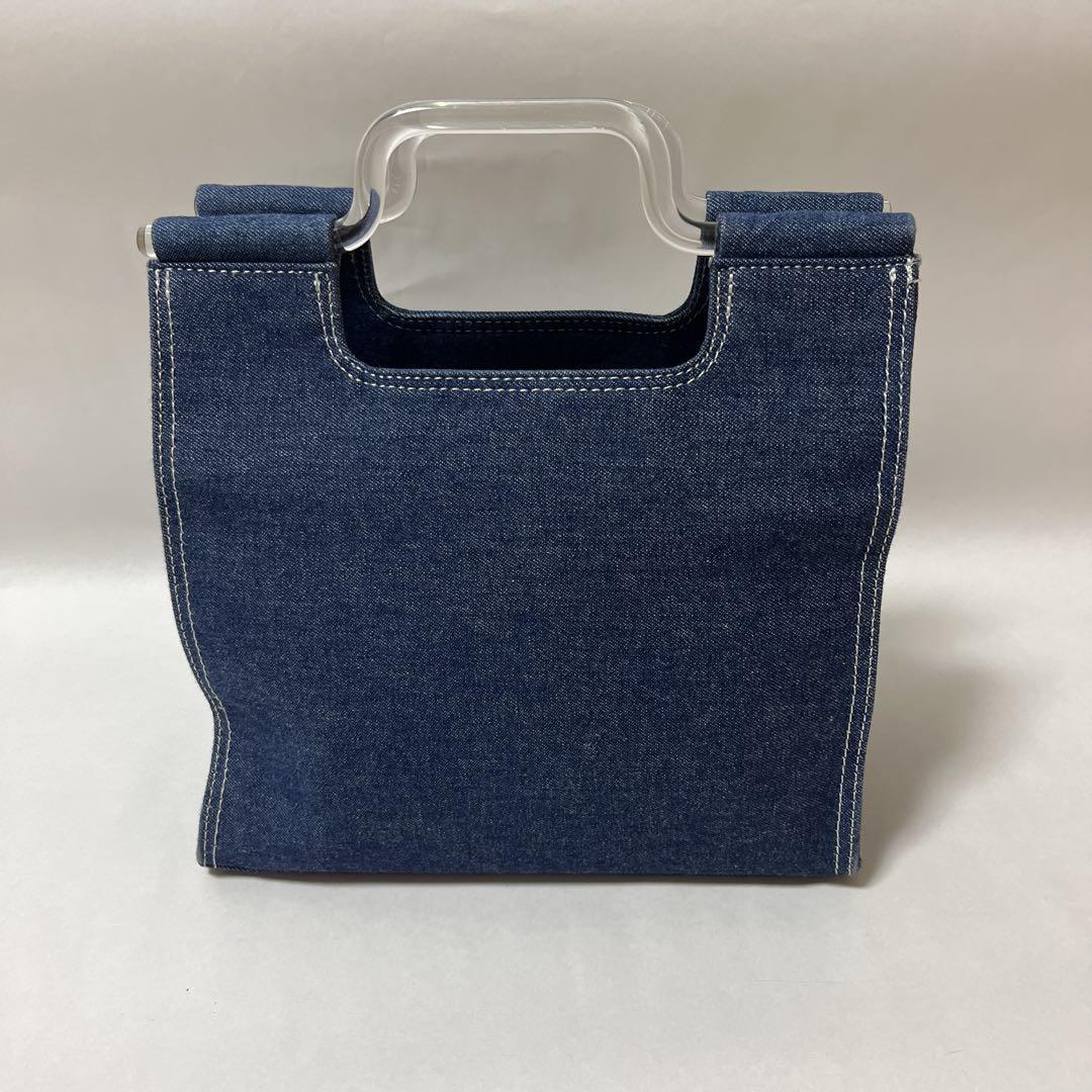 Sac Denim Tote Vintage - COURRÈGES - Face arrière