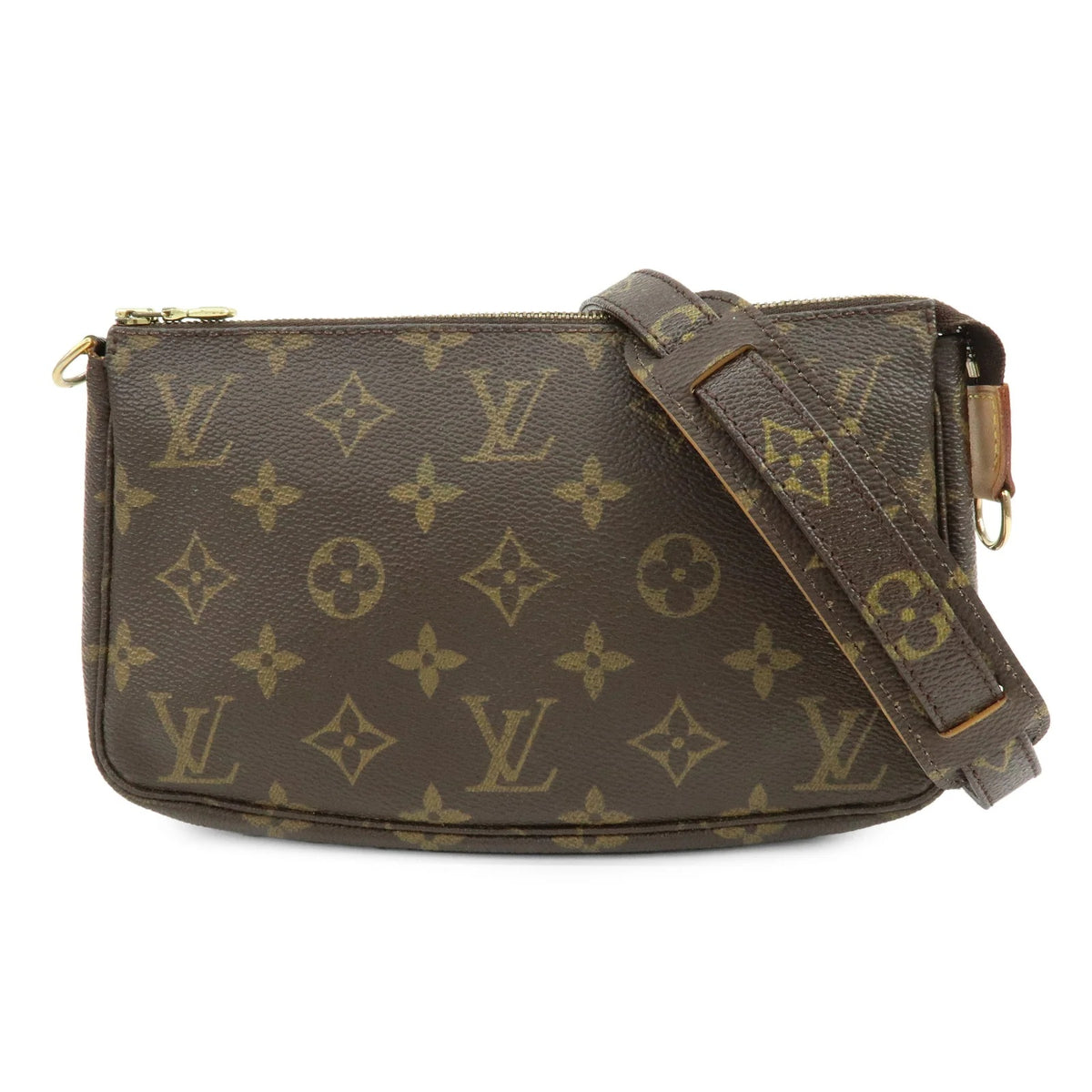 Louis Vuitton - Pochette accessoires + bandoulière Monogram