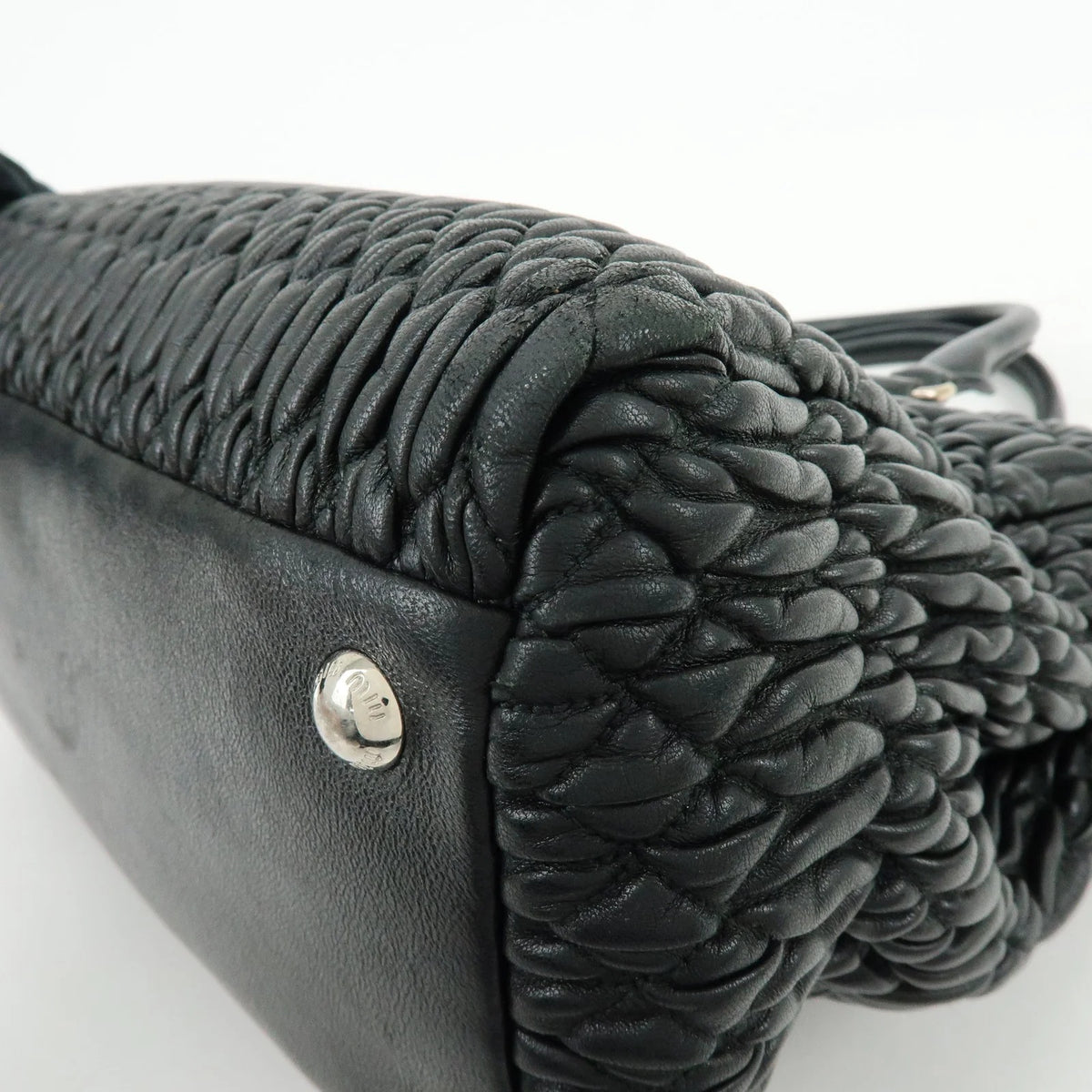 Miu Miu - Sac matelassé 2 way