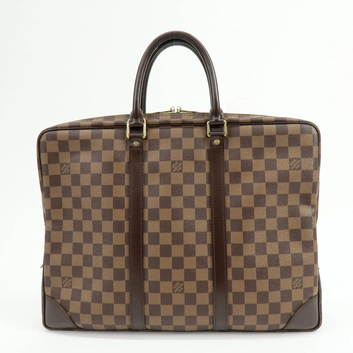 Louis Vuitton - Porte documents de voyage Damier Ebene