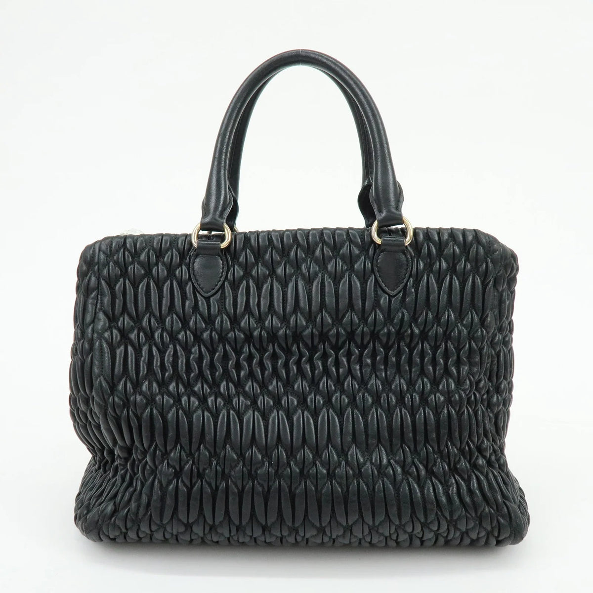 Miu Miu - Sac matelassé 2 way