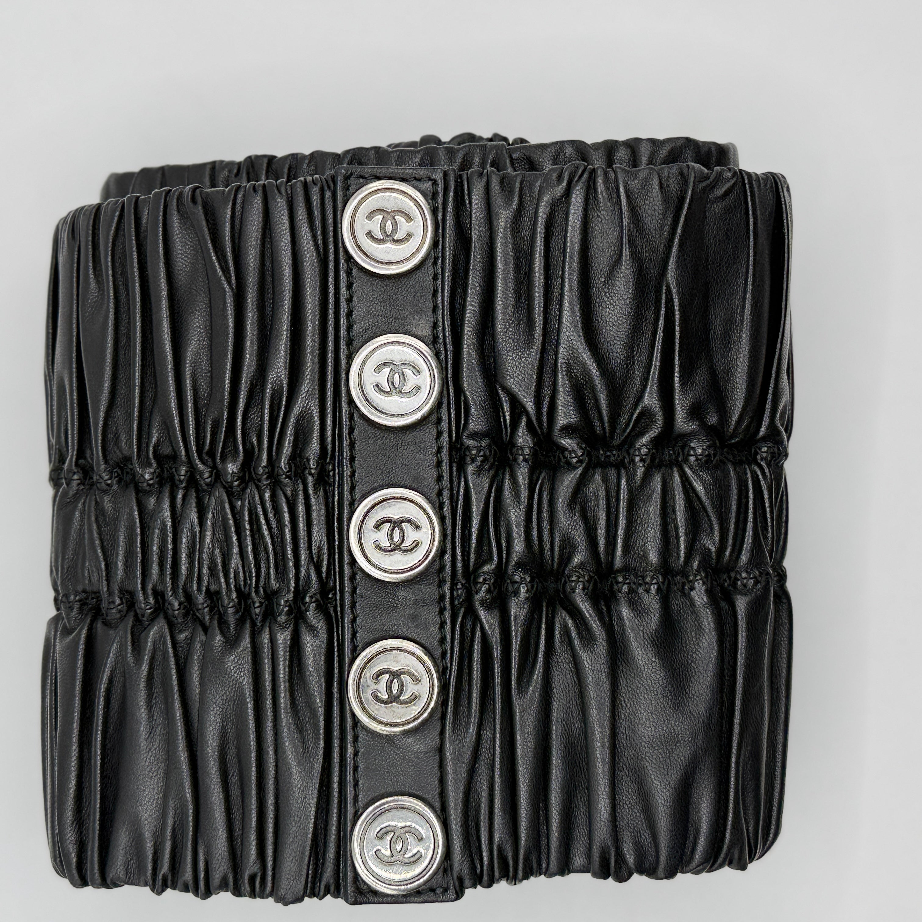 Chanel Ceinture Large Corset black lambskin limited edition