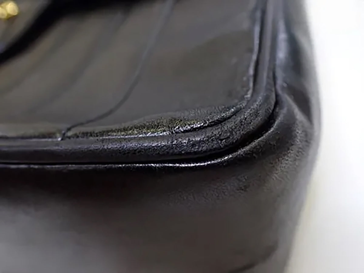 CHANEL Sac Mademoiselle Jumbo Lambskin + certificat Entrupy