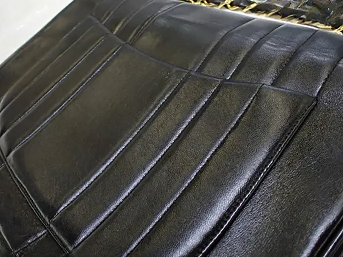 CHANEL Sac Mademoiselle Jumbo Lambskin + certificat Entrupy