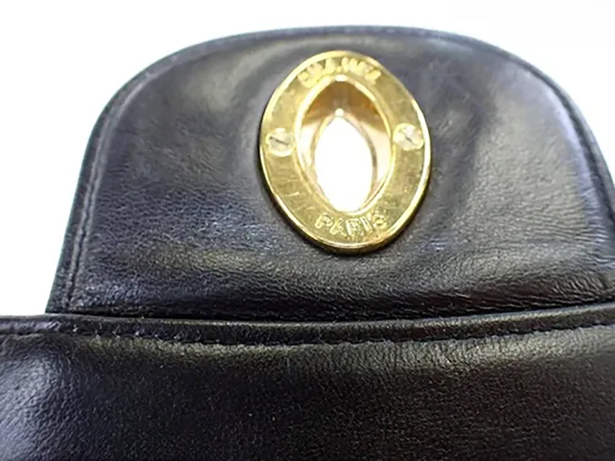 CHANEL Sac Mademoiselle Jumbo Lambskin + certificat Entrupy