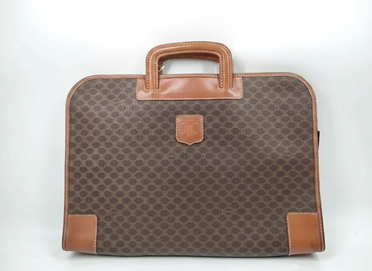 Céline - Vintage Macadam Briefcase