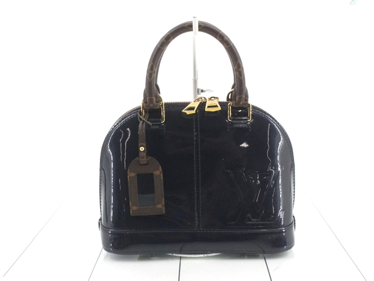 Louis Vuitton - Alma BB - Vernis lisse X monogram