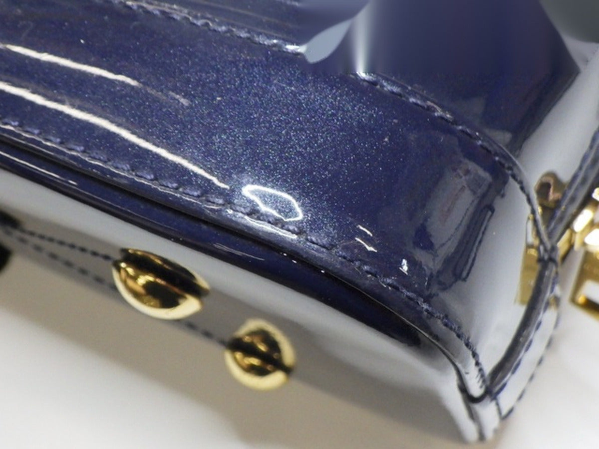 Louis Vuitton - Alma BB - Vernis lisse X monogram