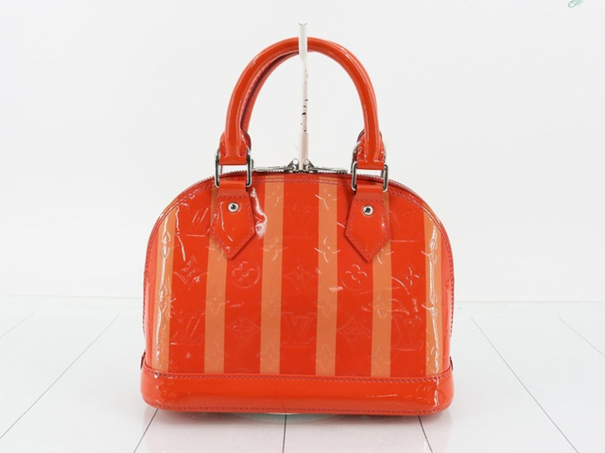 Louis Vuitton - Alma BB - Vernis rayures