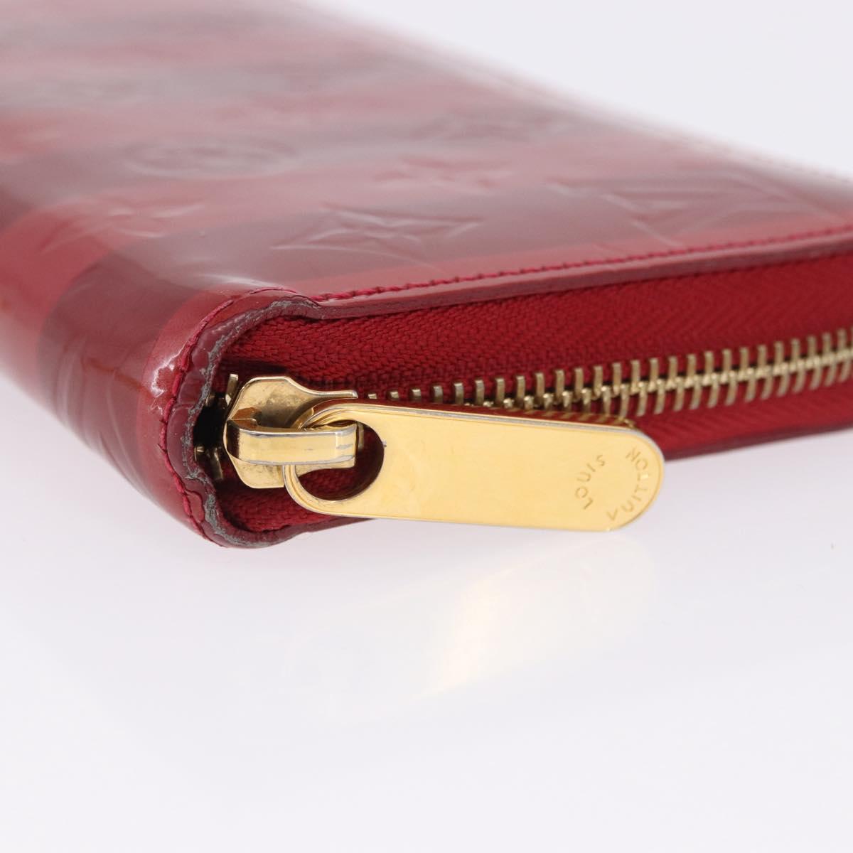 Louis Vuitton  - Portefeuille zippy Cuir vernis rayures