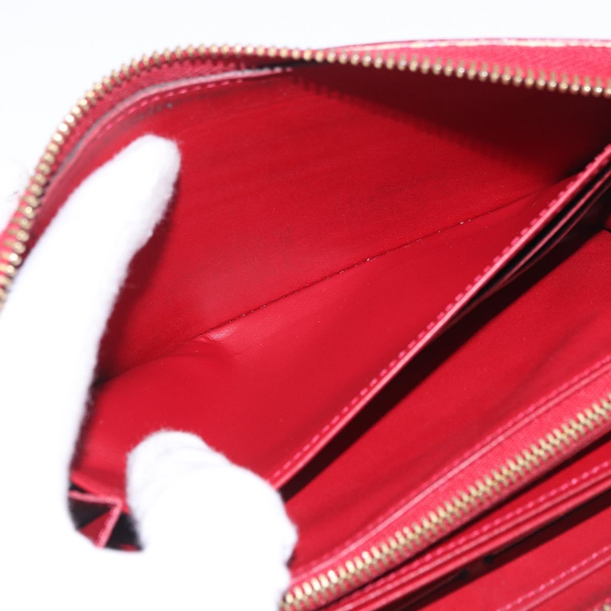Louis Vuitton  - Portefeuille zippy Cuir vernis rayures