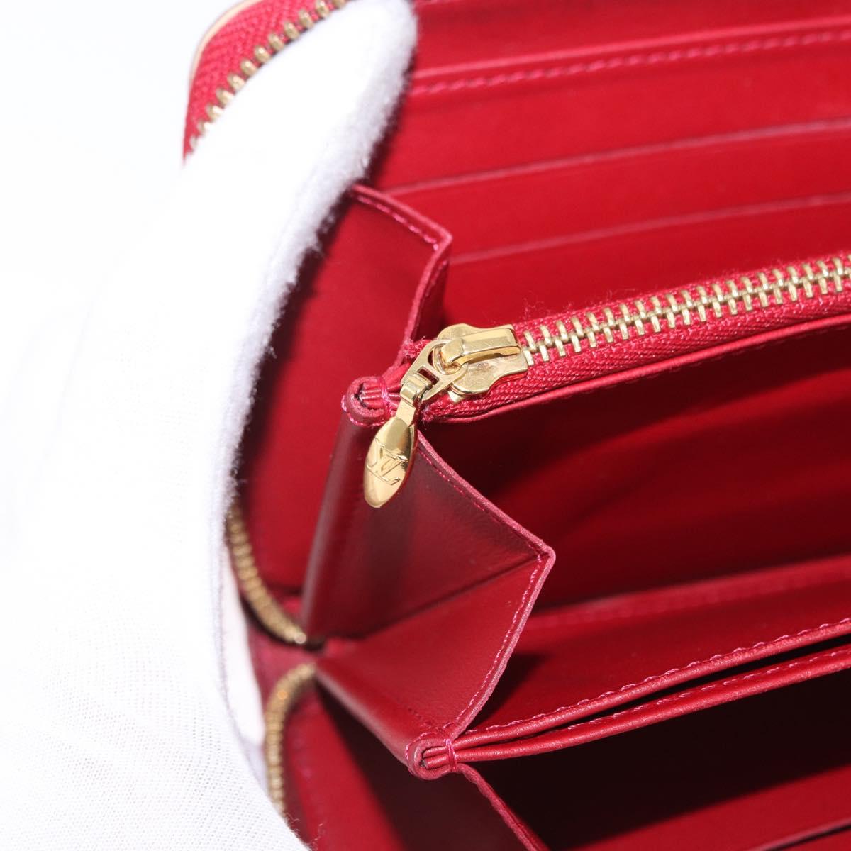 Louis Vuitton  - Portefeuille zippy Cuir vernis rayures