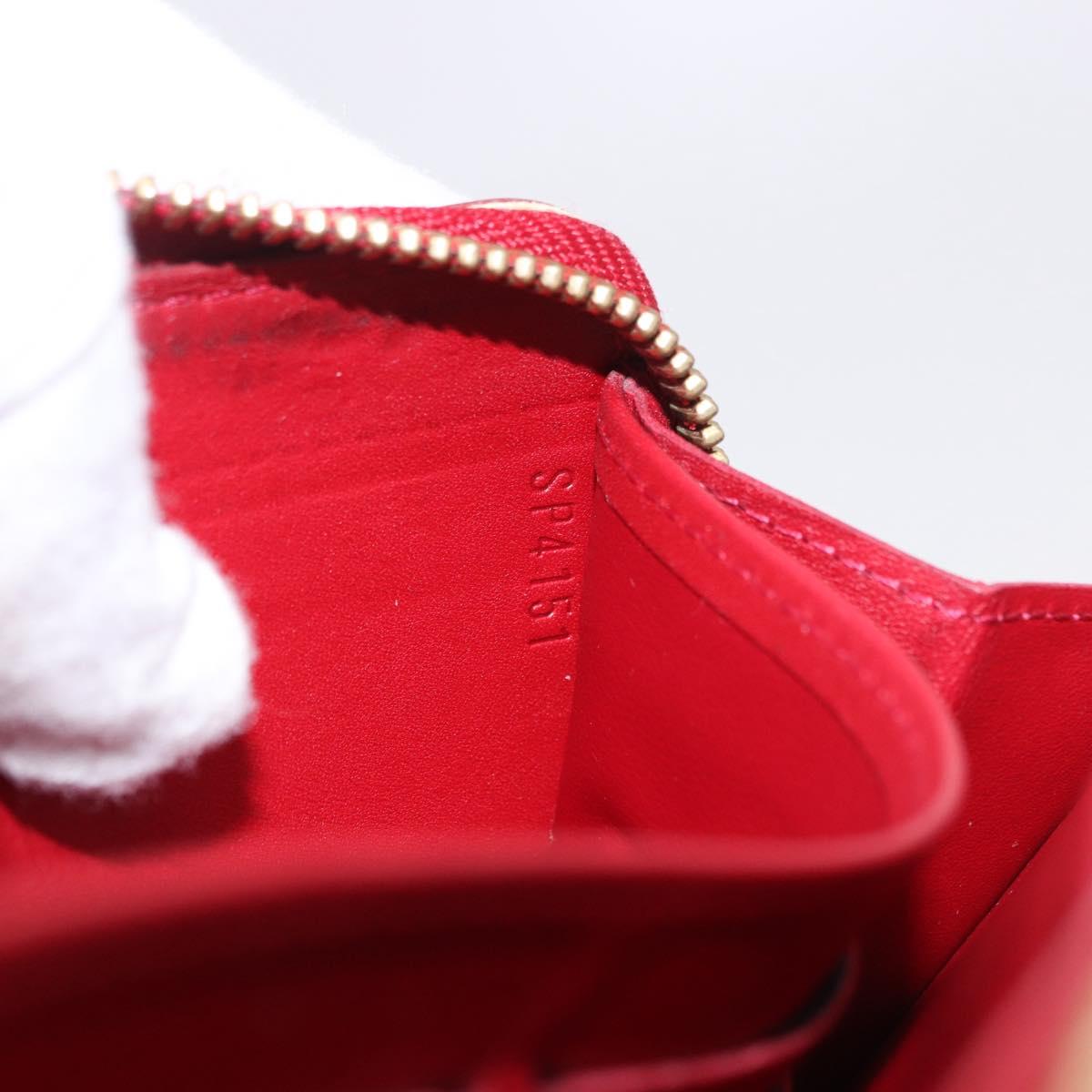 Louis Vuitton  - Portefeuille zippy Cuir vernis rayures