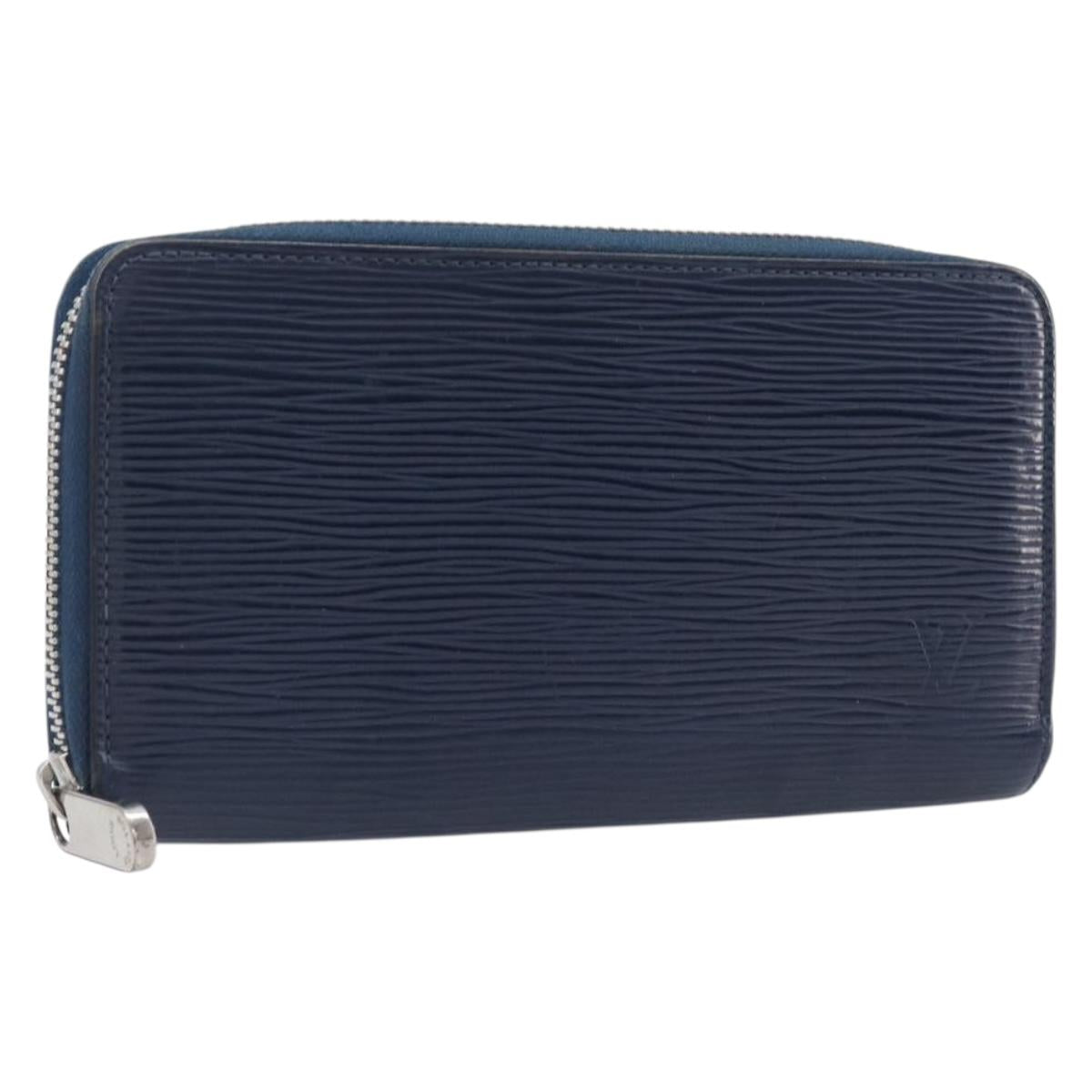 Louis Vuitton - Portefeuille Zippy Cuir épi Marine