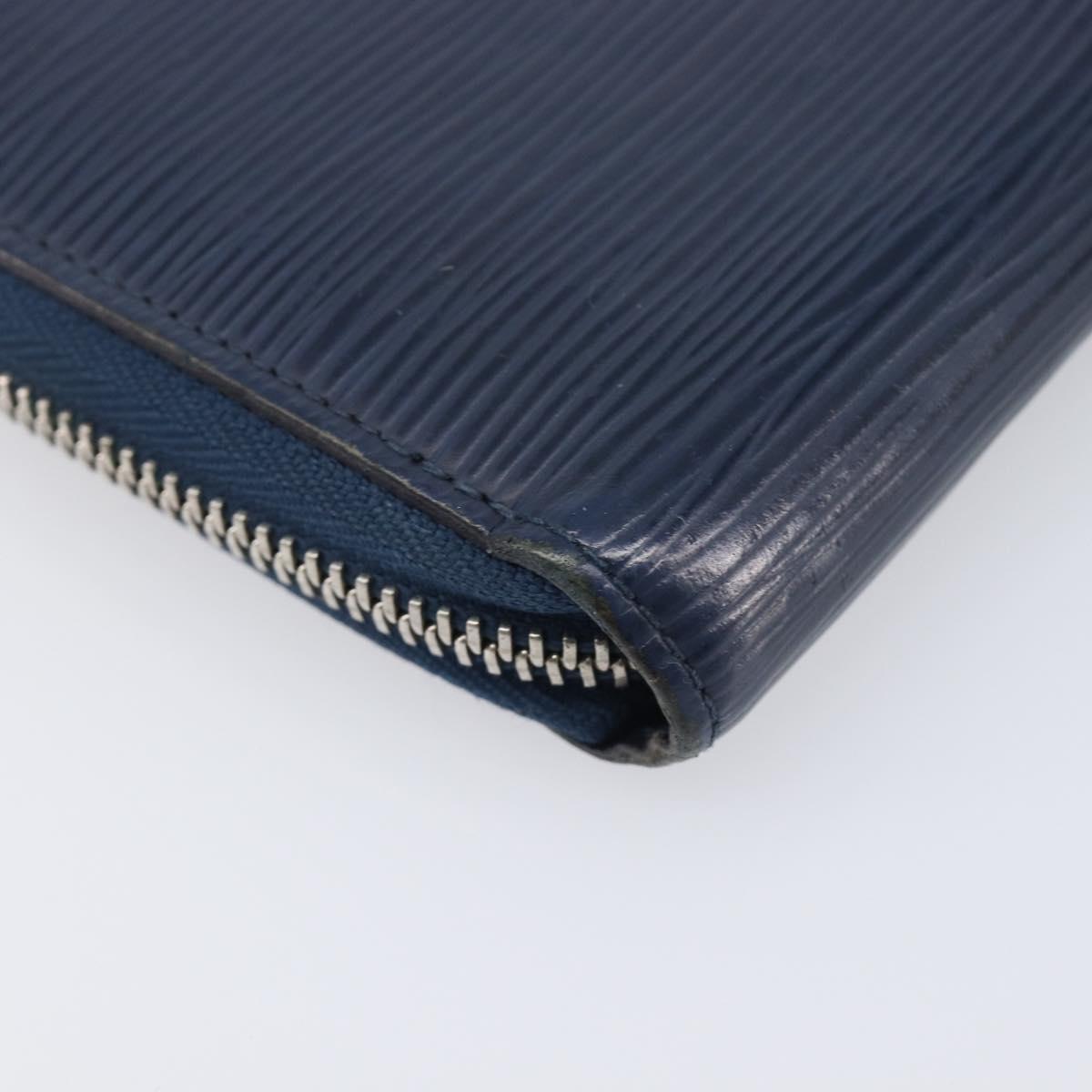 Louis Vuitton - Portefeuille Zippy Cuir épi Marine