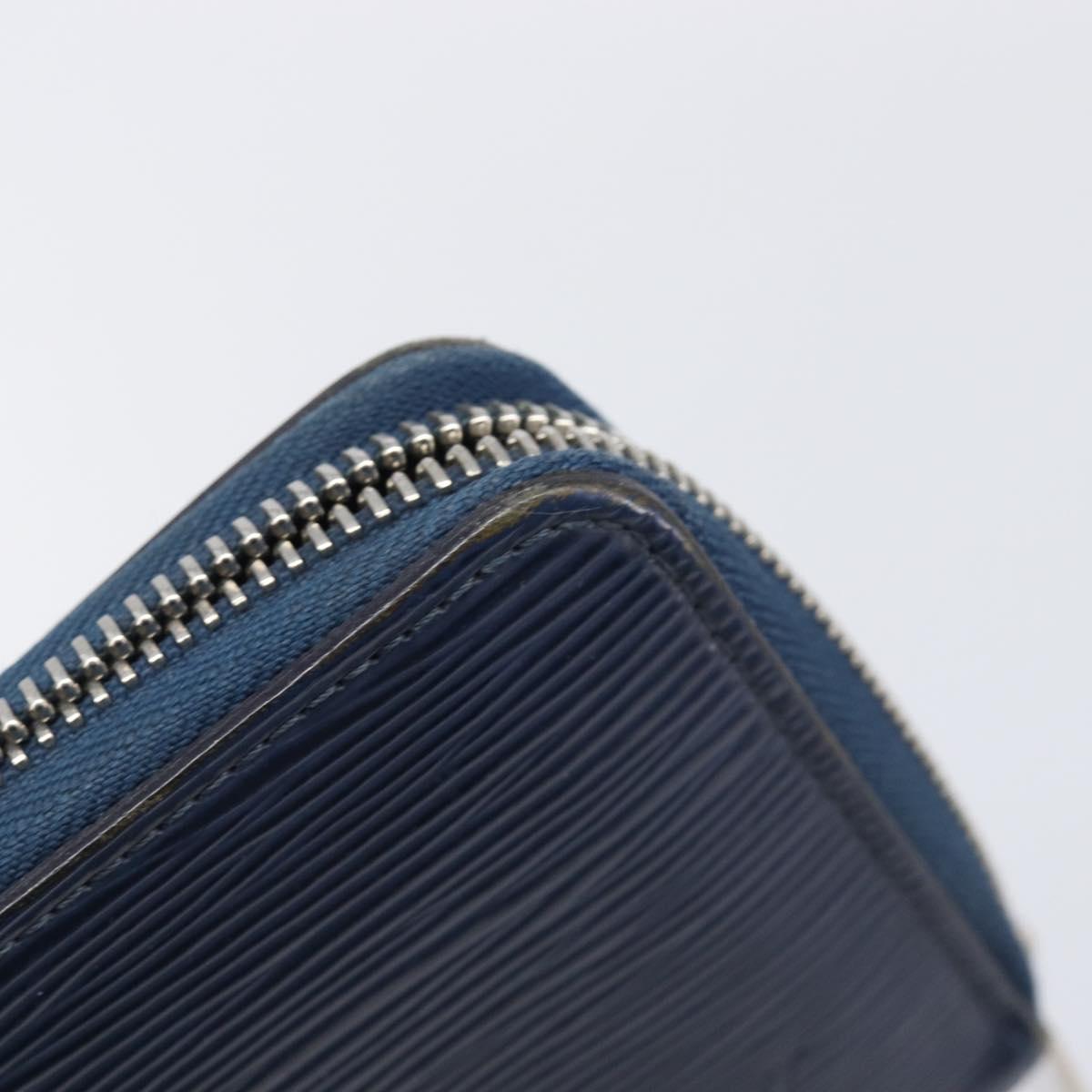 Louis Vuitton - Portefeuille Zippy Cuir épi Marine
