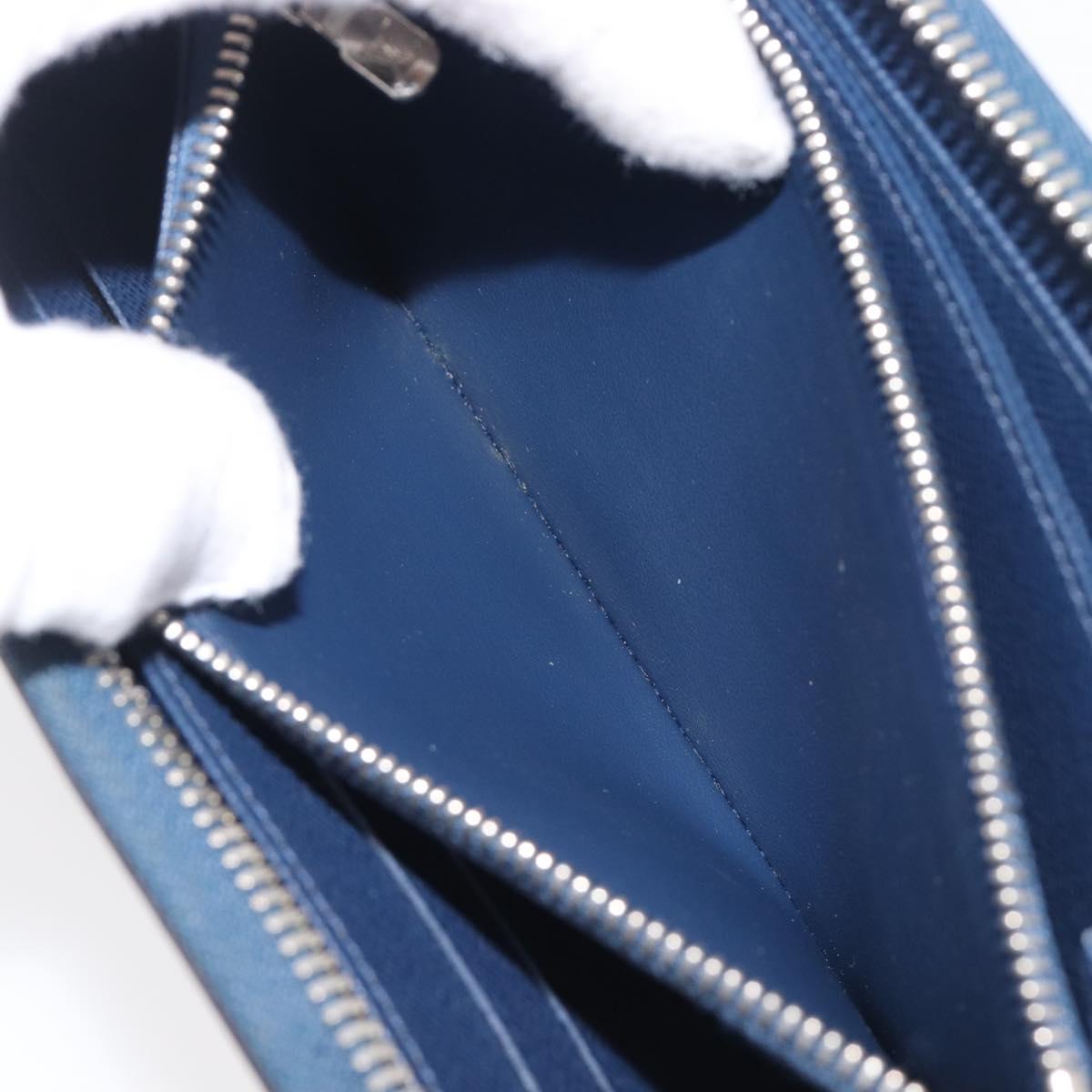 Louis Vuitton - Portefeuille Zippy Cuir épi Marine