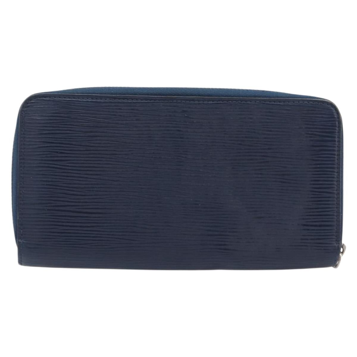 Louis Vuitton - Portefeuille Zippy Cuir épi Marine