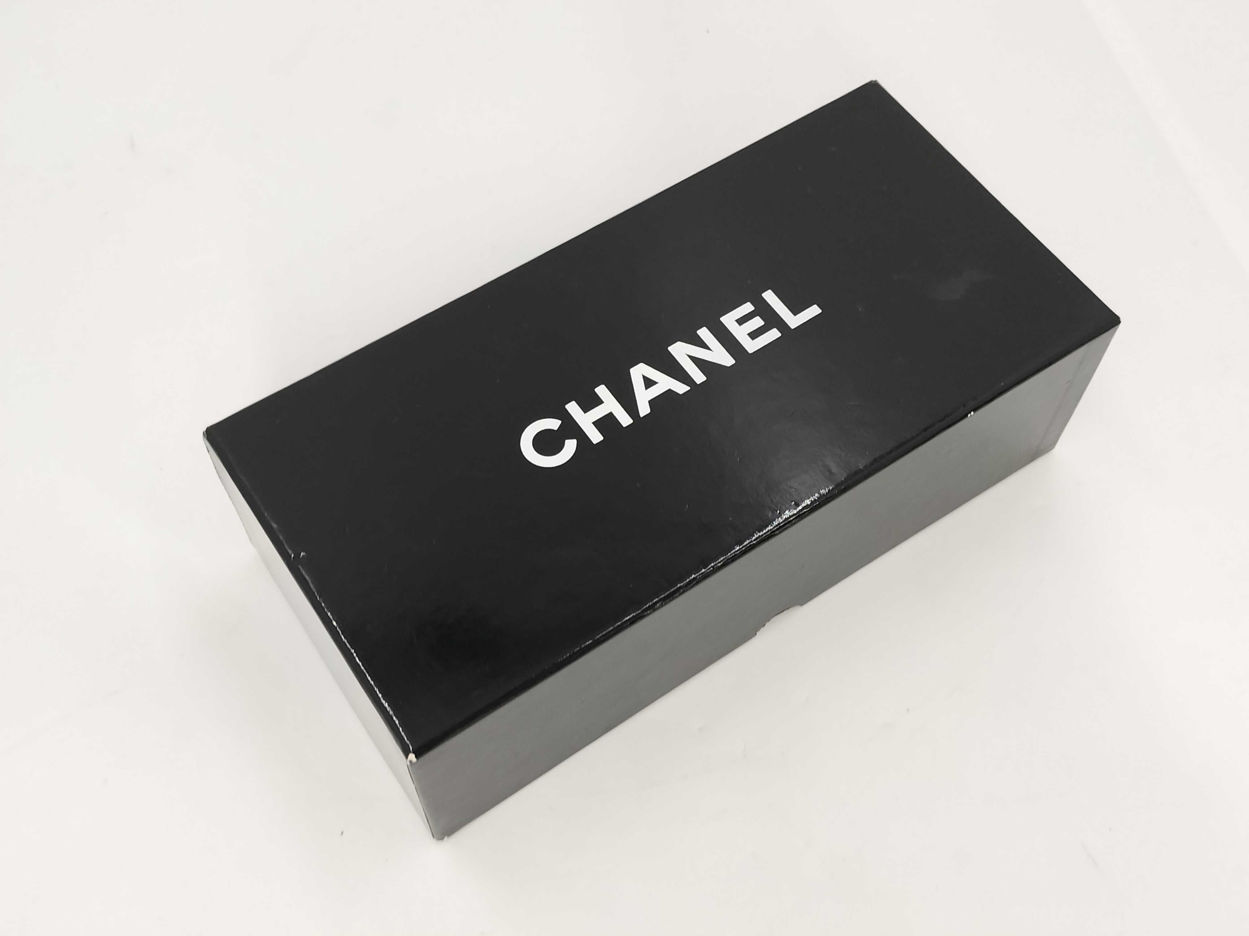 CHANEL - Broche Camélia Satin vintage