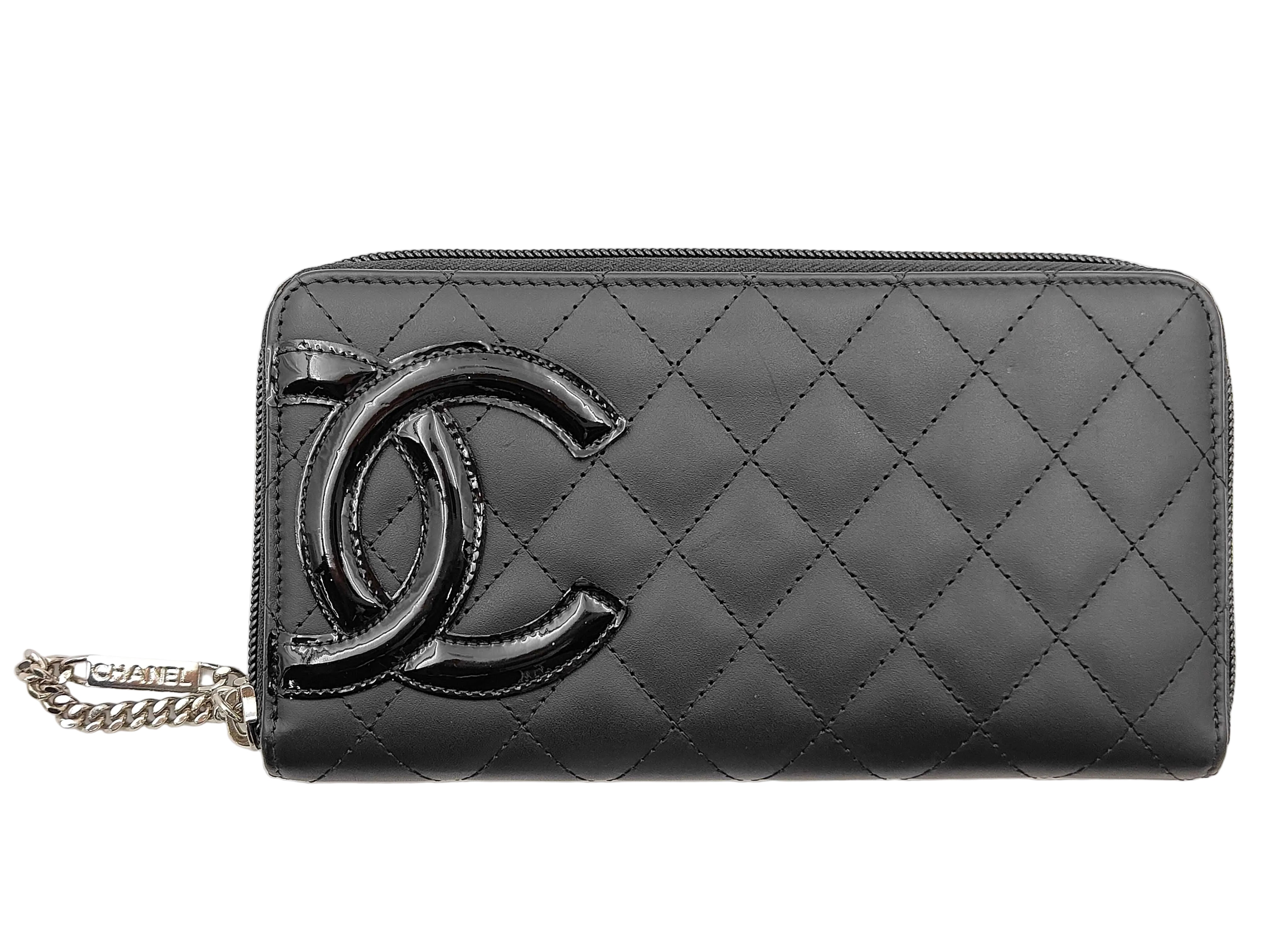 CHANEL - Portefeuille Zippé Cambon