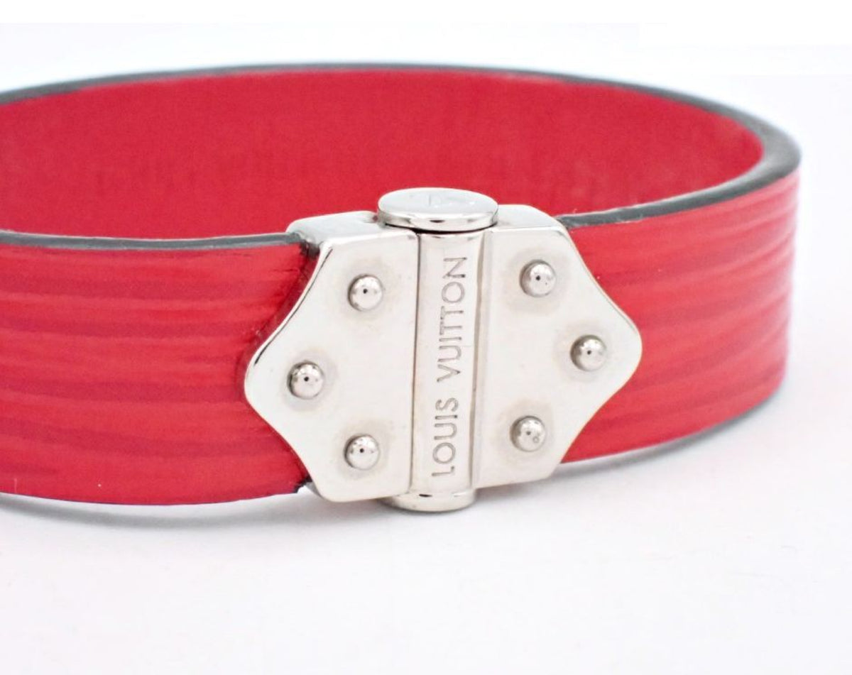Louis Vuitton - Bracelet Esprit en cuir épi