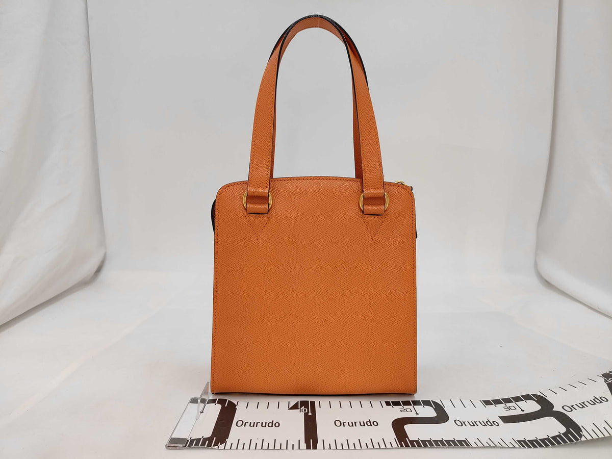 Céline - Sac vintage orange en cuir