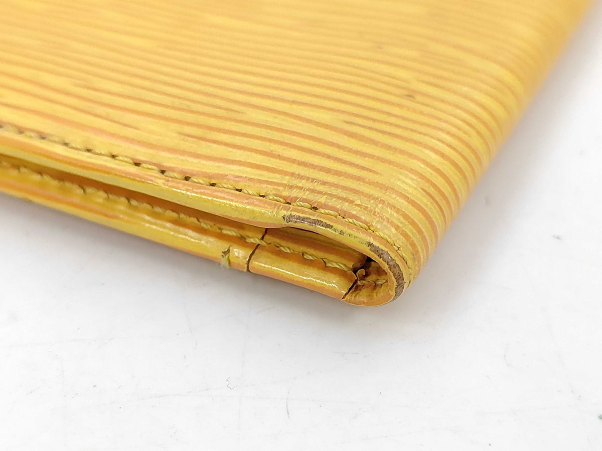 Louis Vuitton - Organizer de poche Epi jaune