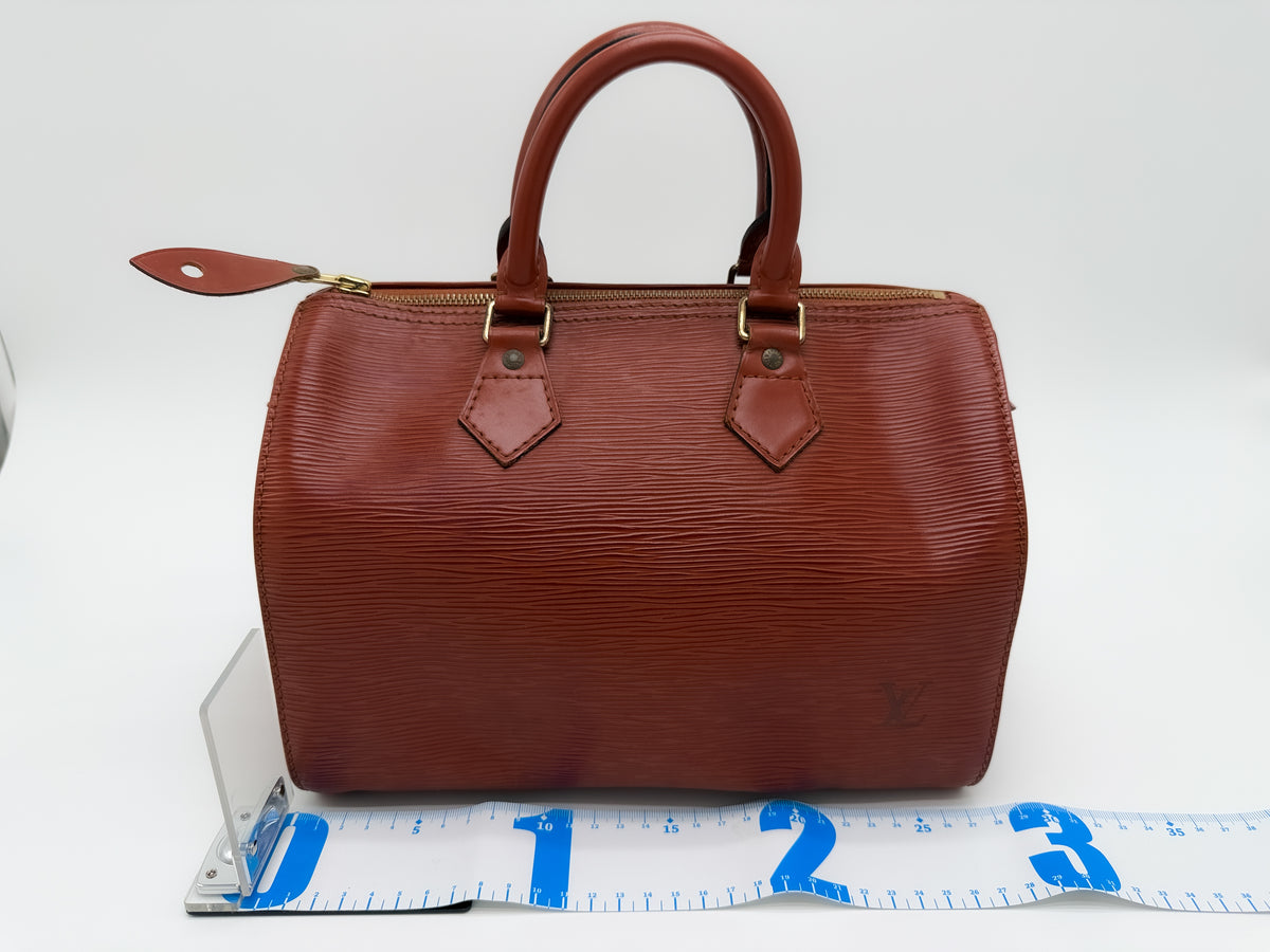 Louis Vuitton - Speedy 25 cuir épi Kenya