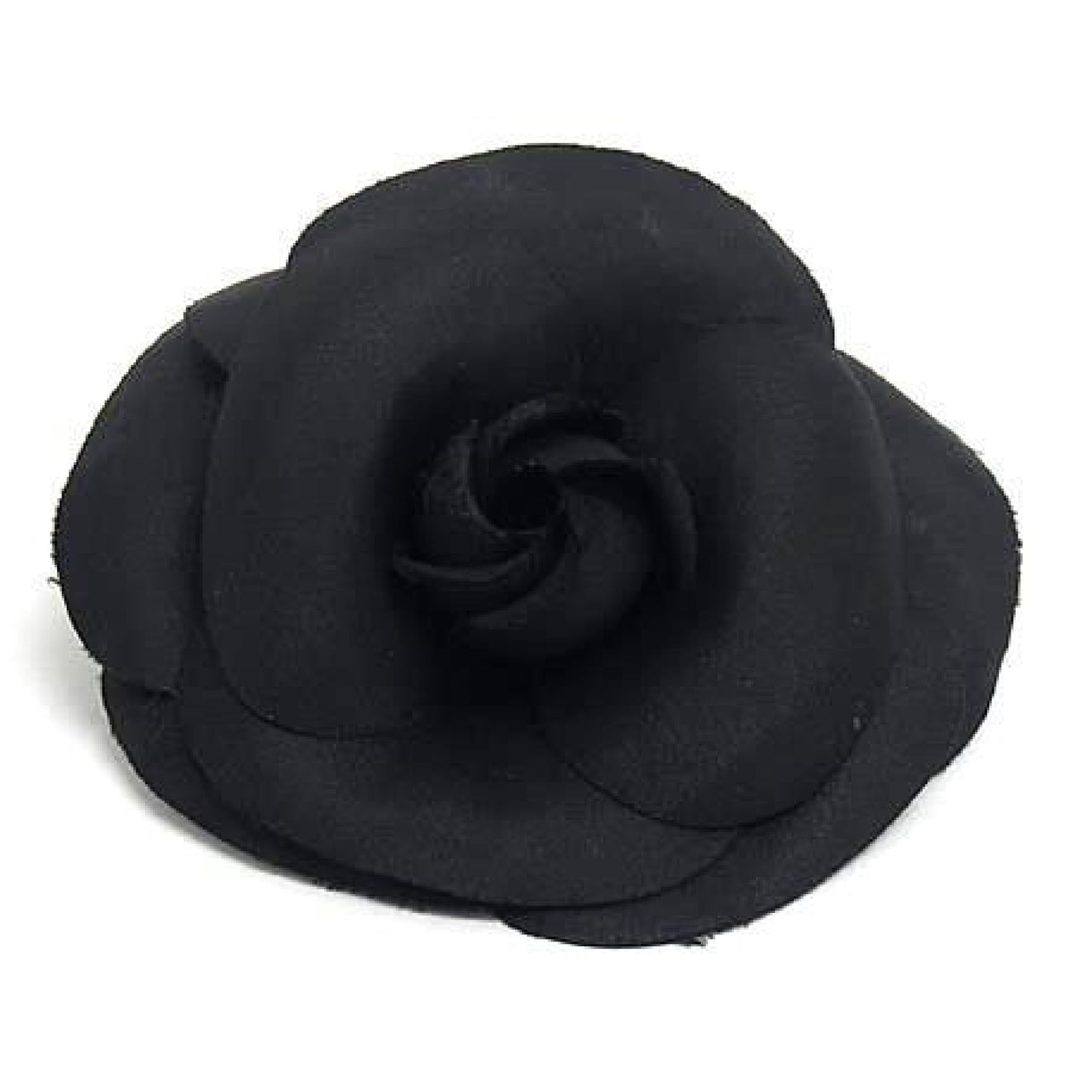 Chanel - Broche camélia en soie vintage