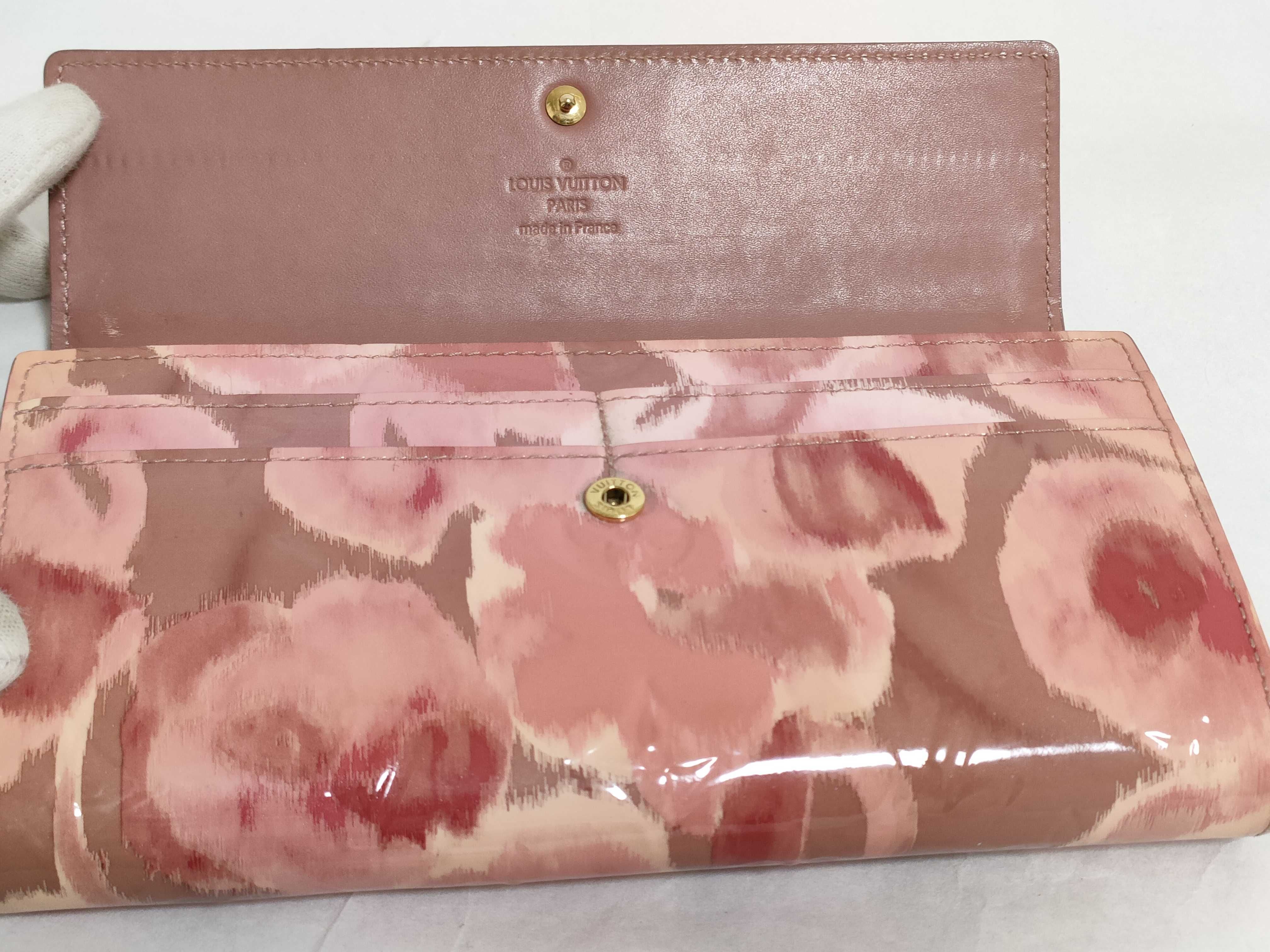 LOUIS VUITTON - Sarah Cuir vernis IKAT + insert et chaine offerte