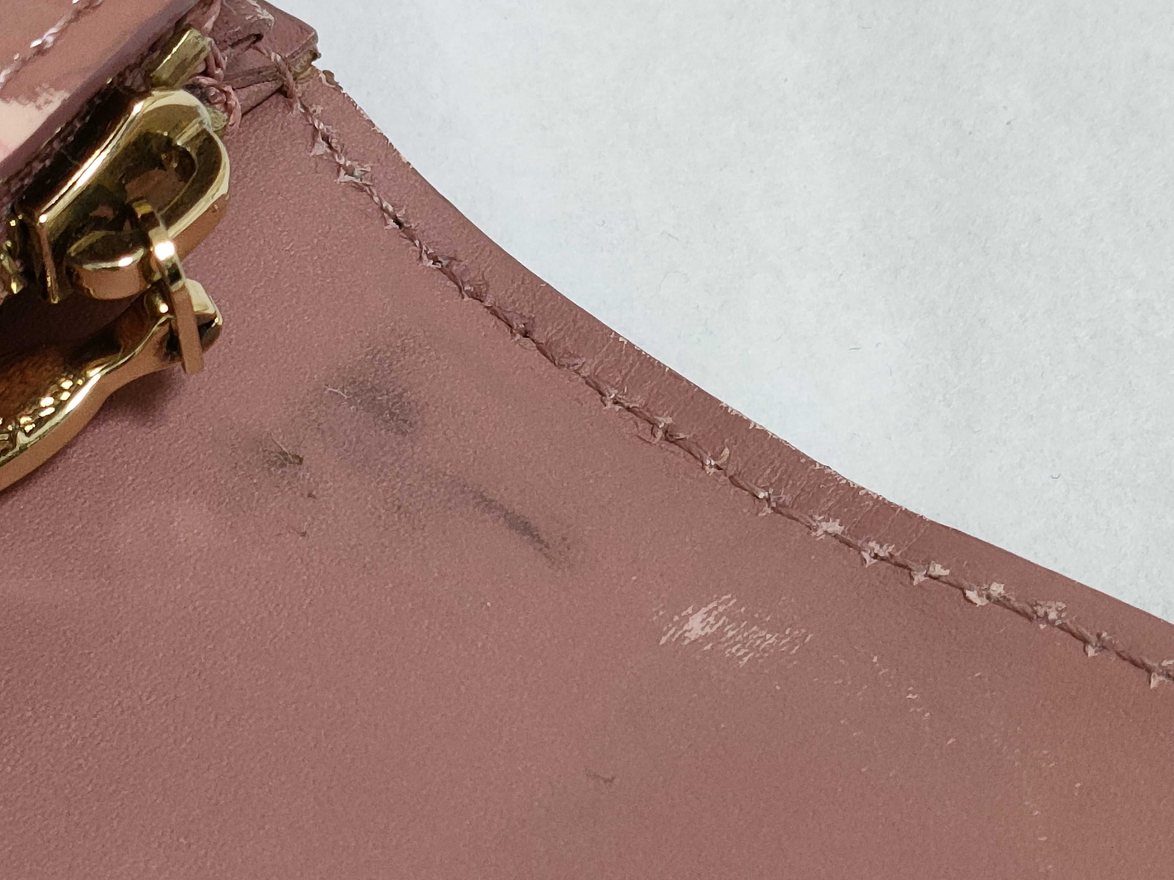 LOUIS VUITTON - Sarah Cuir vernis IKAT + insert et chaine offerte