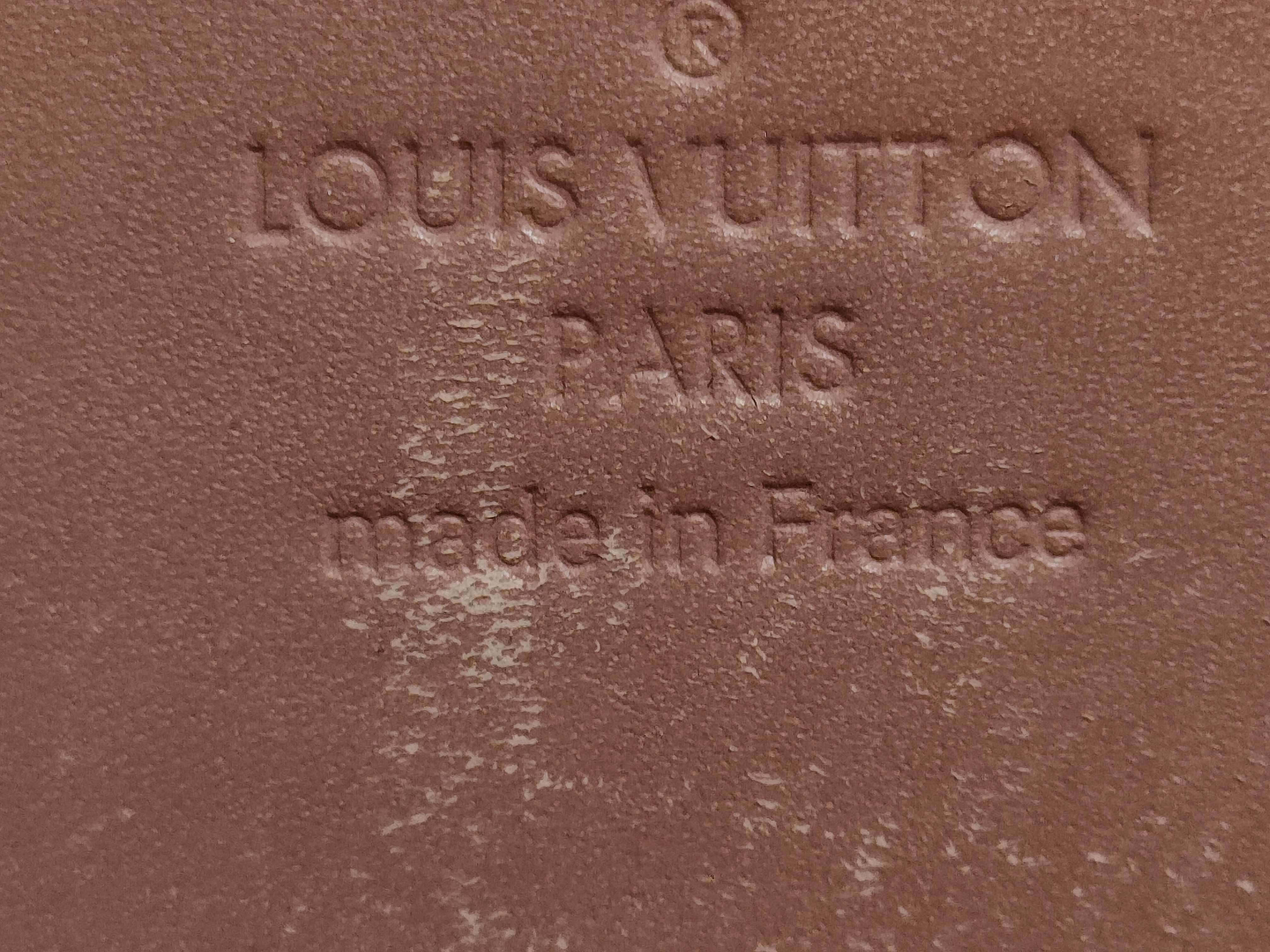 LOUIS VUITTON - Sarah Cuir vernis IKAT + insert et chaine offerte
