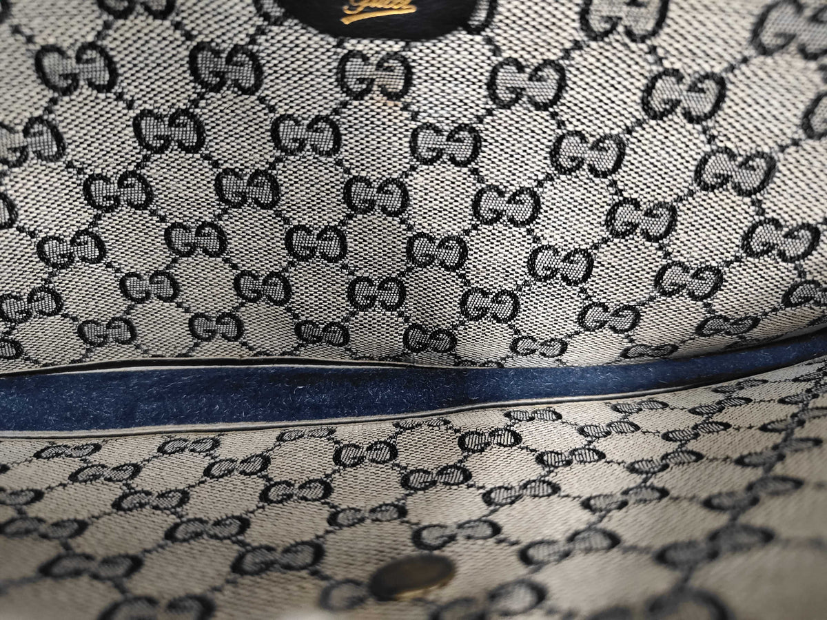 Gucci - Clutch vintage en cuir (Rare)