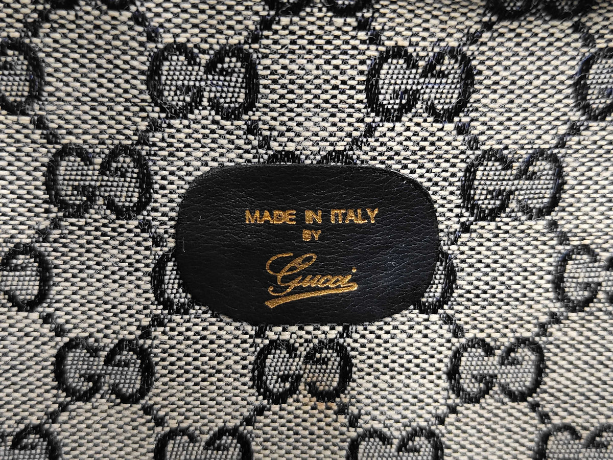 Gucci - Clutch vintage en cuir (Rare)