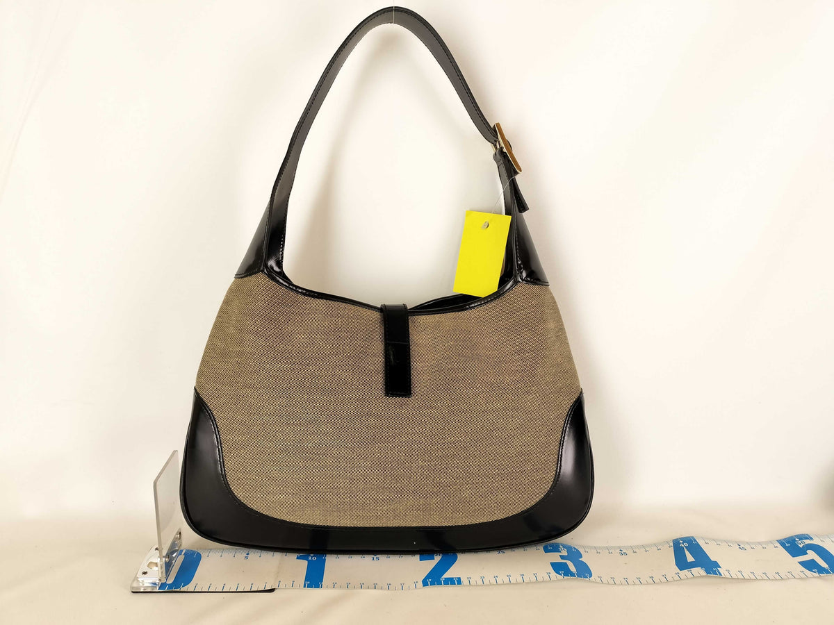 Gucci - Sac Jackie Toile et cuir
