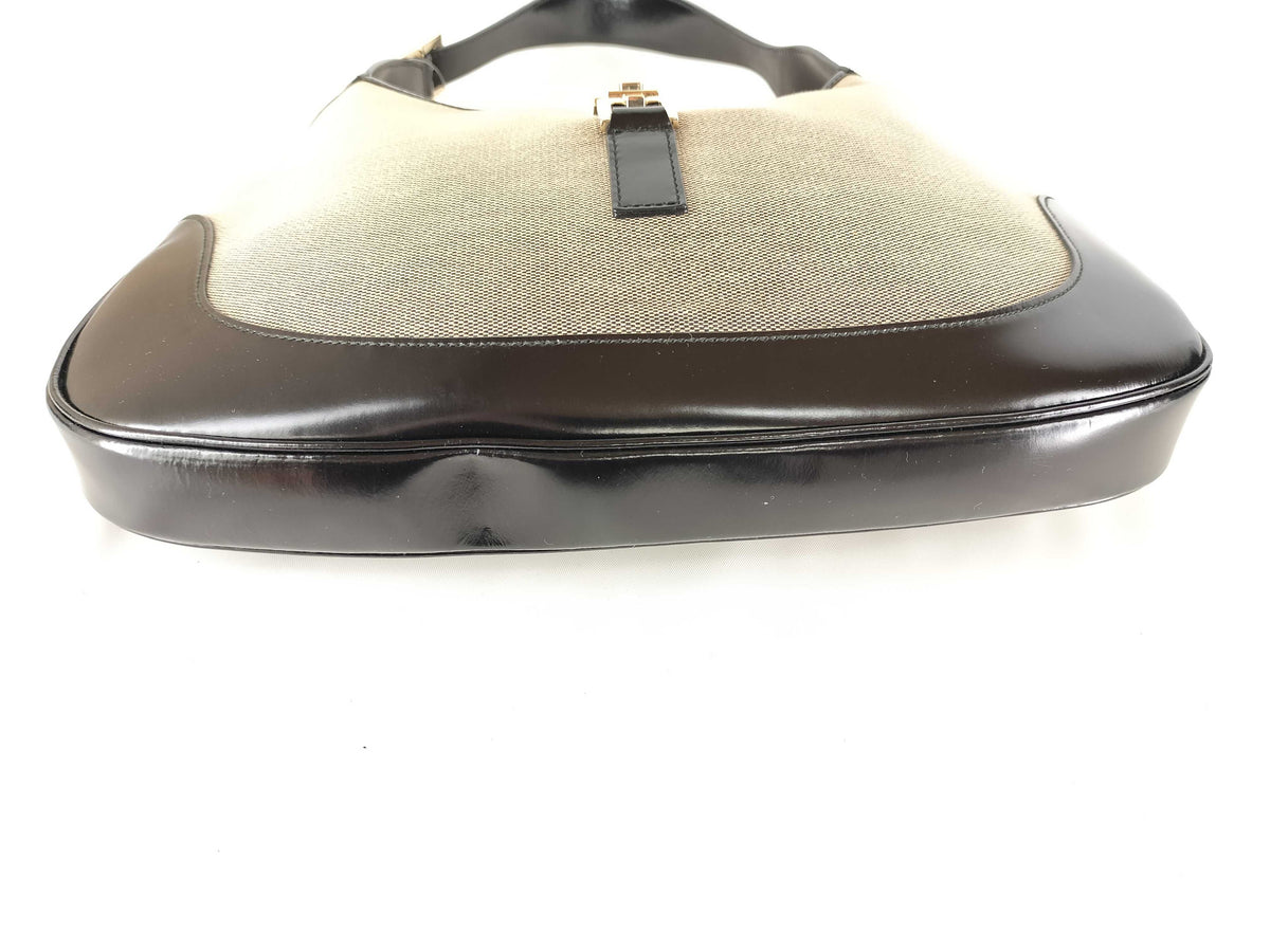 Gucci - Sac Jackie Toile et cuir