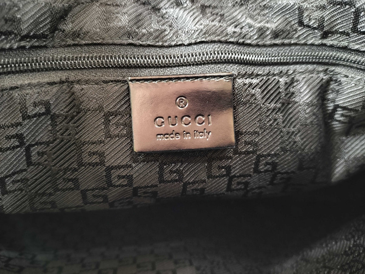 Gucci - Sac Jackie Toile et cuir