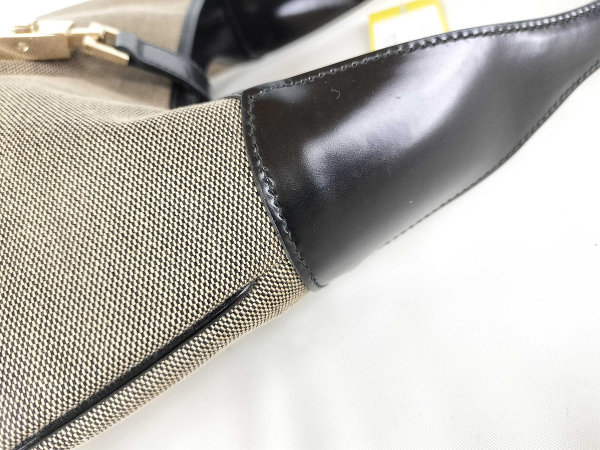 Gucci - Sac Jackie Toile et cuir