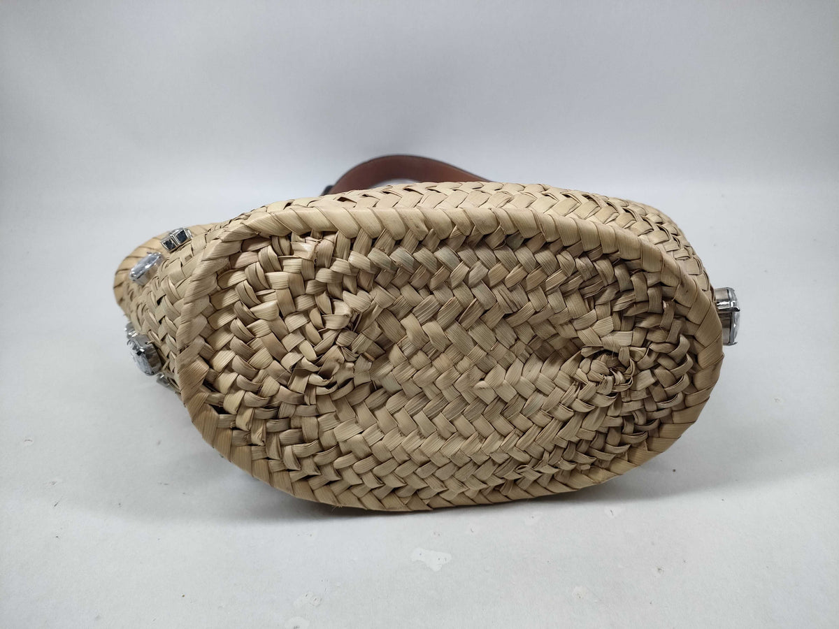 LOEWE - Panier Basket Small Cristaux