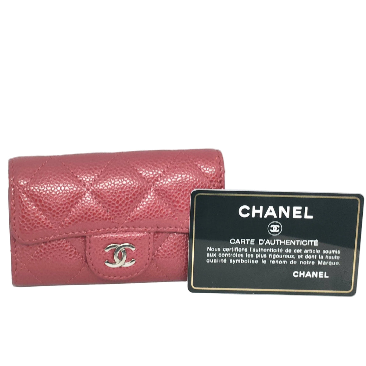 Chanel – Étui à clés Classique Caviar