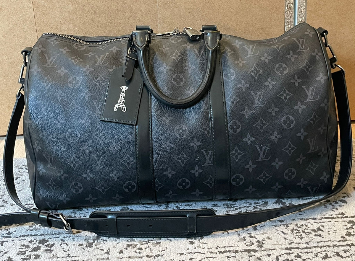 Louis Vuitton - Keepall 45 bandouliere toile monogram éclipse