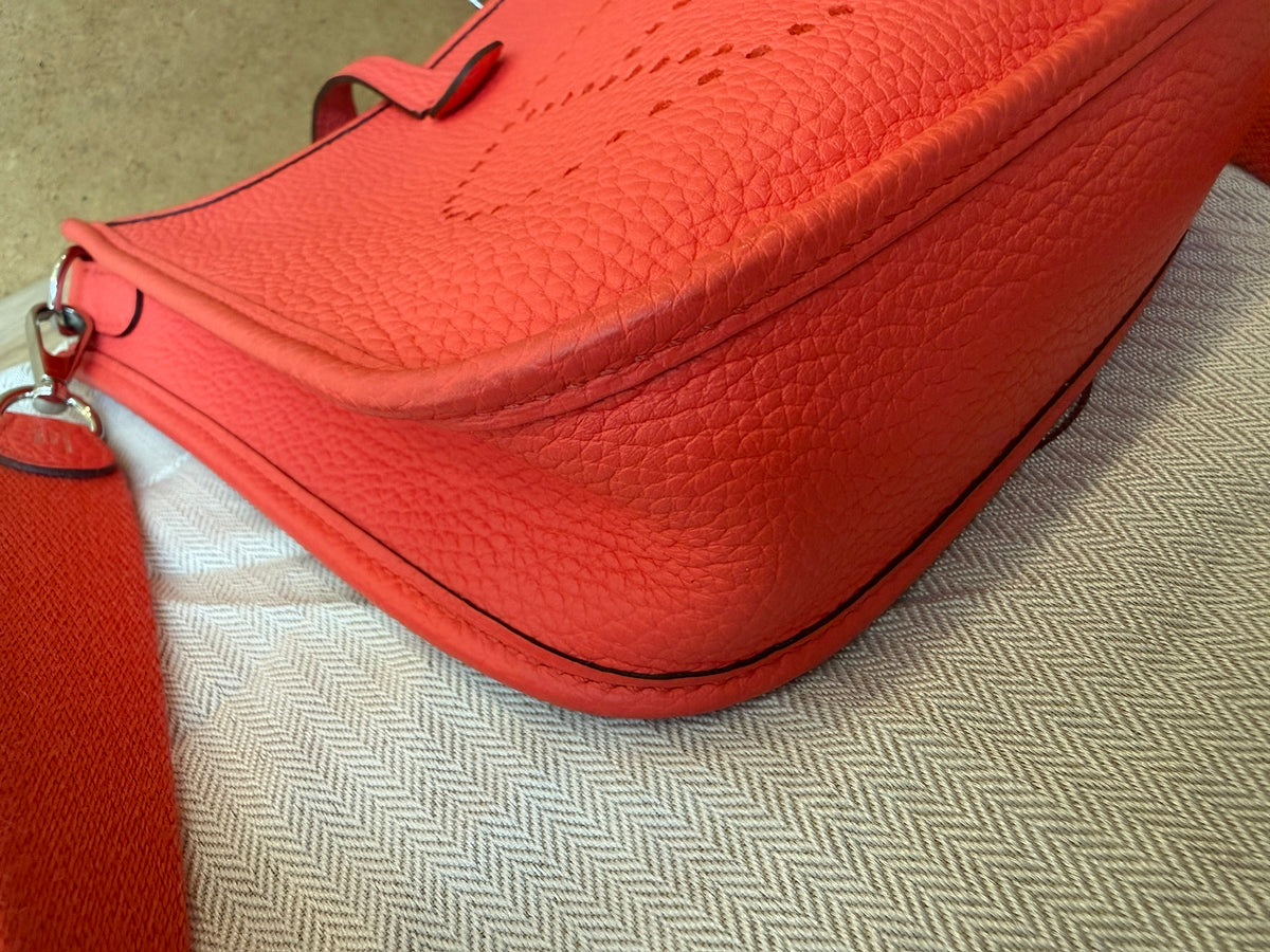 Hermès - Evelyne 16 Amazone - cuir taurillon clémence rose jaïpur